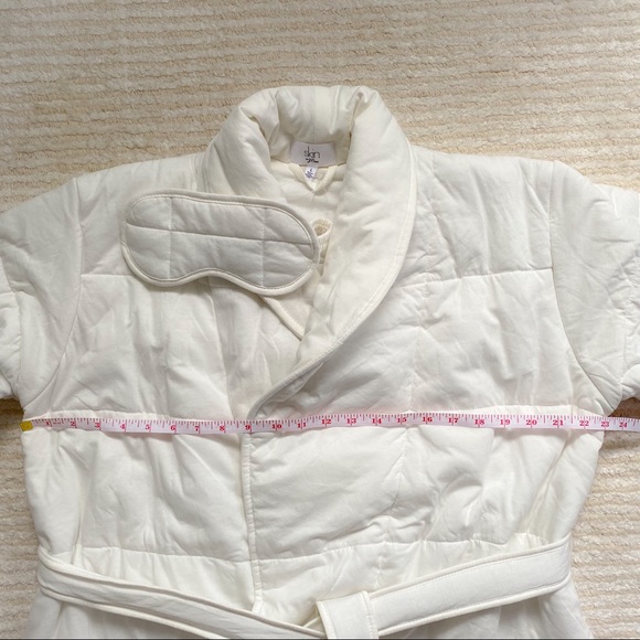 NWT Skin x J. Crew quilted robe - Picture 10 of 16